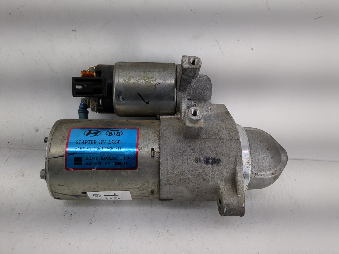 2012-2014 Hyundai Genesis Car Starter Motor Solenoid OEM P/N:36100-3C211 Fits Fits 2012 2013 2014 2015 2016 2017 OEM Used Au