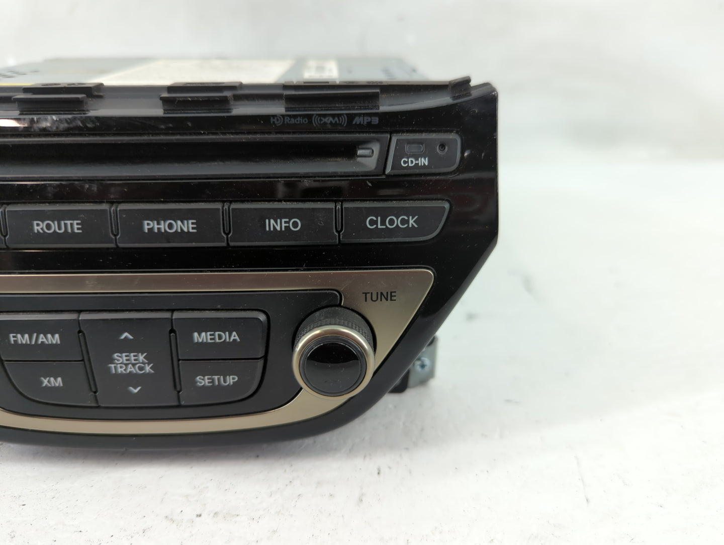 2013 Hyundai Genesis Radio AM FM Cd Player Receiver Replacement P/N:96560-2M770YHG Fits OEM Used Auto Parts - Oemusedautopar