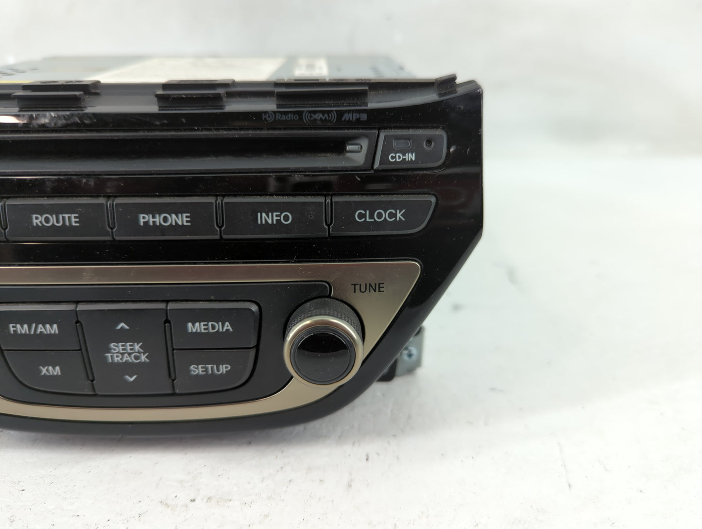 2013 Hyundai Genesis Radio AM FM Cd Player Receiver Replacement P/N:96560-2M770YHG Fits OEM Used Auto Parts - Oemusedautopar