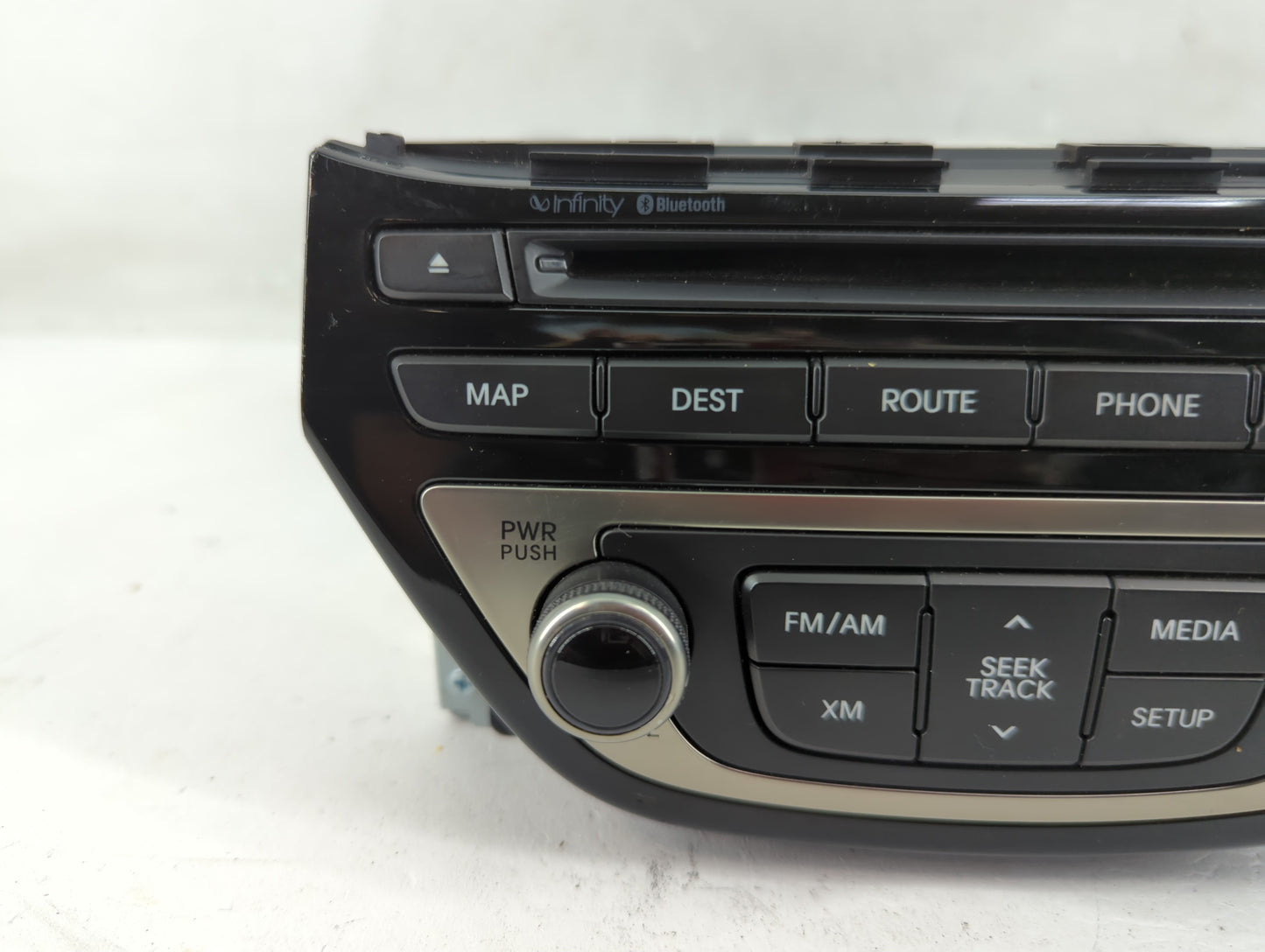 2013-2015 Hyundai Genesis Radio AM FM Cd Player Receiver Replacement P/N:96560-2M770YHG Fits Fits 2013 2014 2015 OEM Used Au
