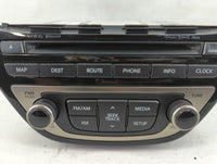 2013-2015 Hyundai Genesis Radio AM FM Cd Player Receiver Replacement P/N:96560-2M770YHG Fits Fits 2013 2014 2015 OEM Used Au