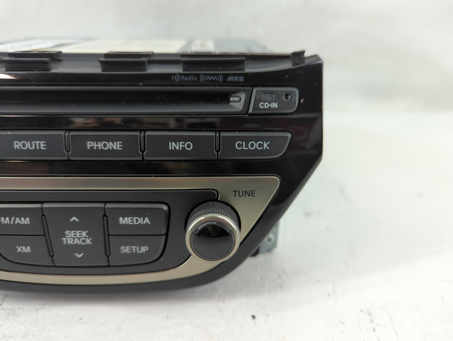 2013-2015 Hyundai Genesis Radio AM FM Cd Player Receiver Replacement P/N:96560-2M770YHG Fits Fits 2013 2014 2015 OEM Used Au