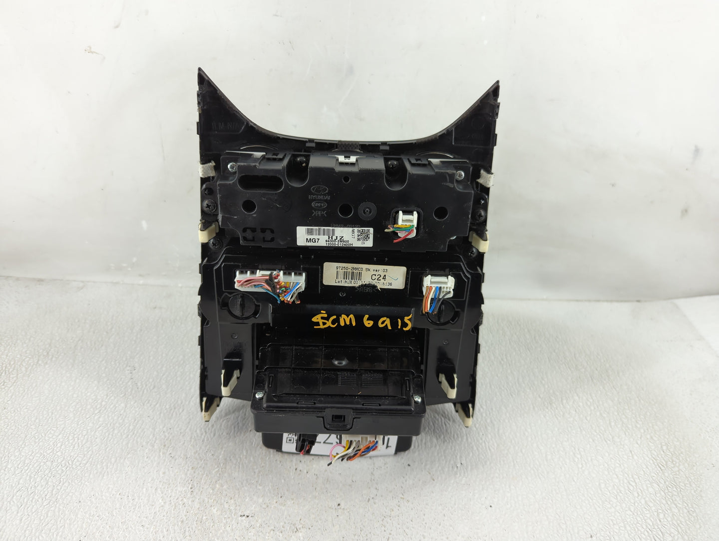 2013-2016 Hyundai Genesis Climate Control Module Temperature AC/Heater Replacement P/N:97250-2MMC0 Fits Fits 2013 2014 2015 
