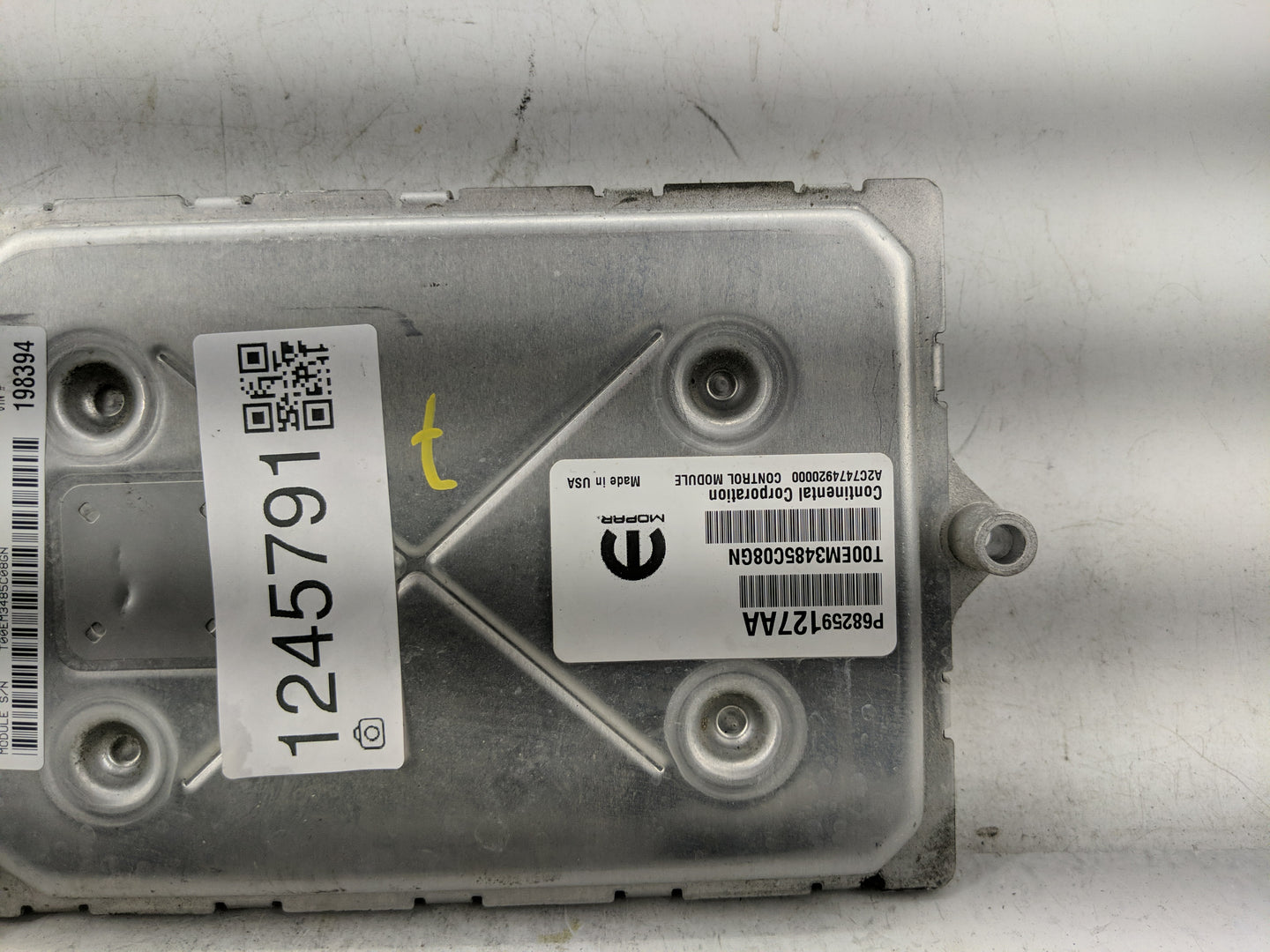 2013-2014 Hyundai Genesis PCM Engine Control Computer ECU ECM PCU OEM P/N:P68259127AA Fits Fits 2013 2014 OEM Used Auto Part