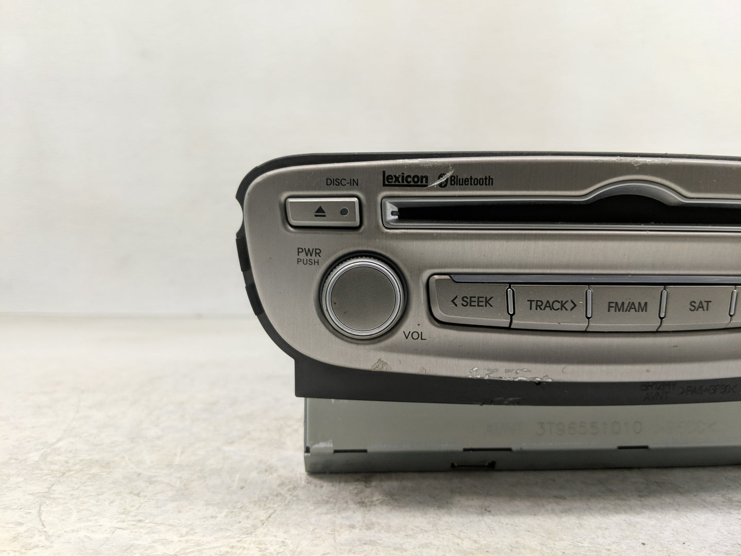 2011-2014 Hyundai Genesis Radio AM FM Cd Player Receiver Replacement P/N:96560-3M501N87 Fits Fits 2011 2012 2013 2014 OEM Us