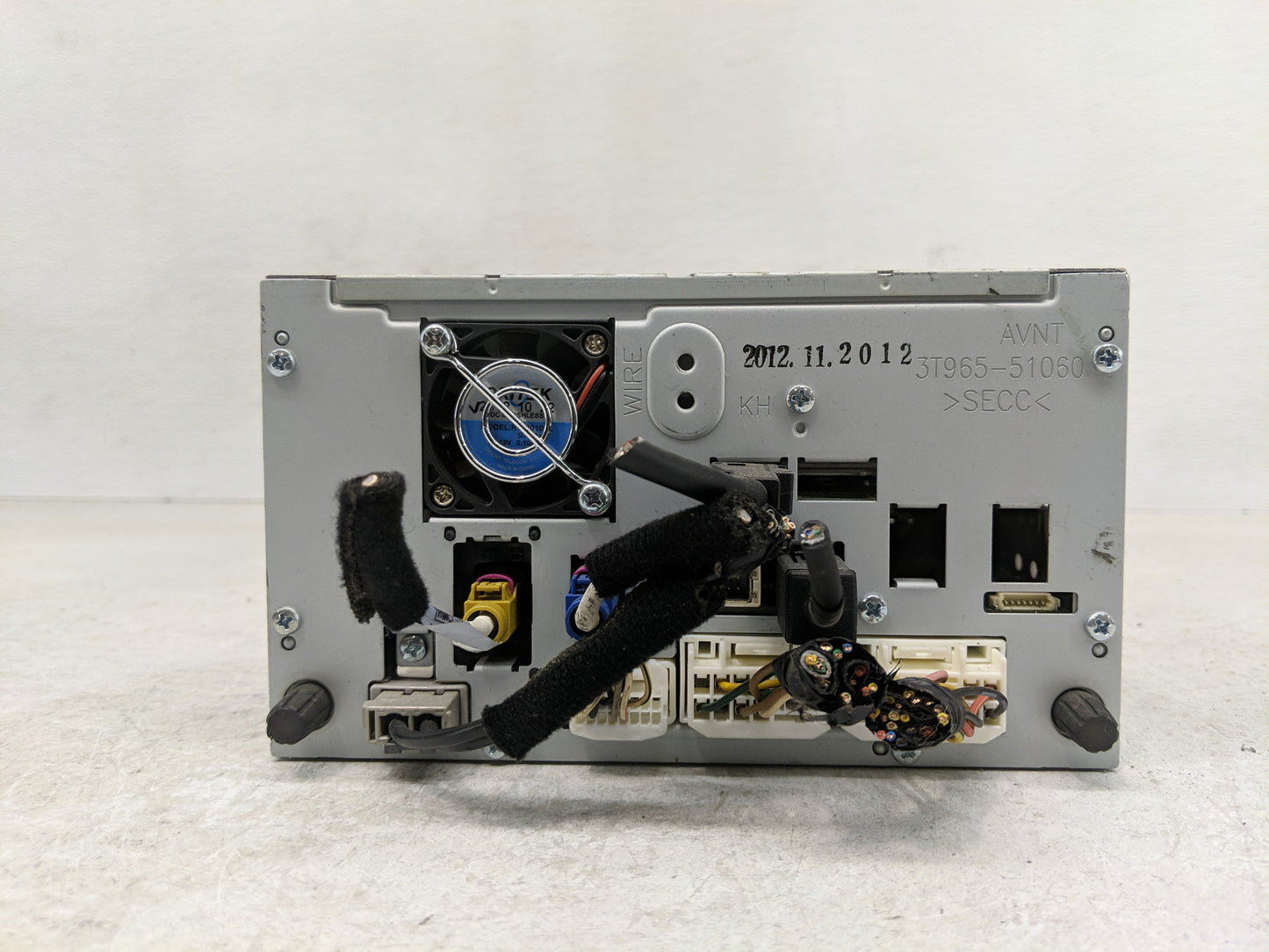 2011-2014 Hyundai Genesis Radio AM FM Cd Player Receiver Replacement P/N:96560-3M501N87 Fits Fits 2011 2012 2013 2014 OEM Us