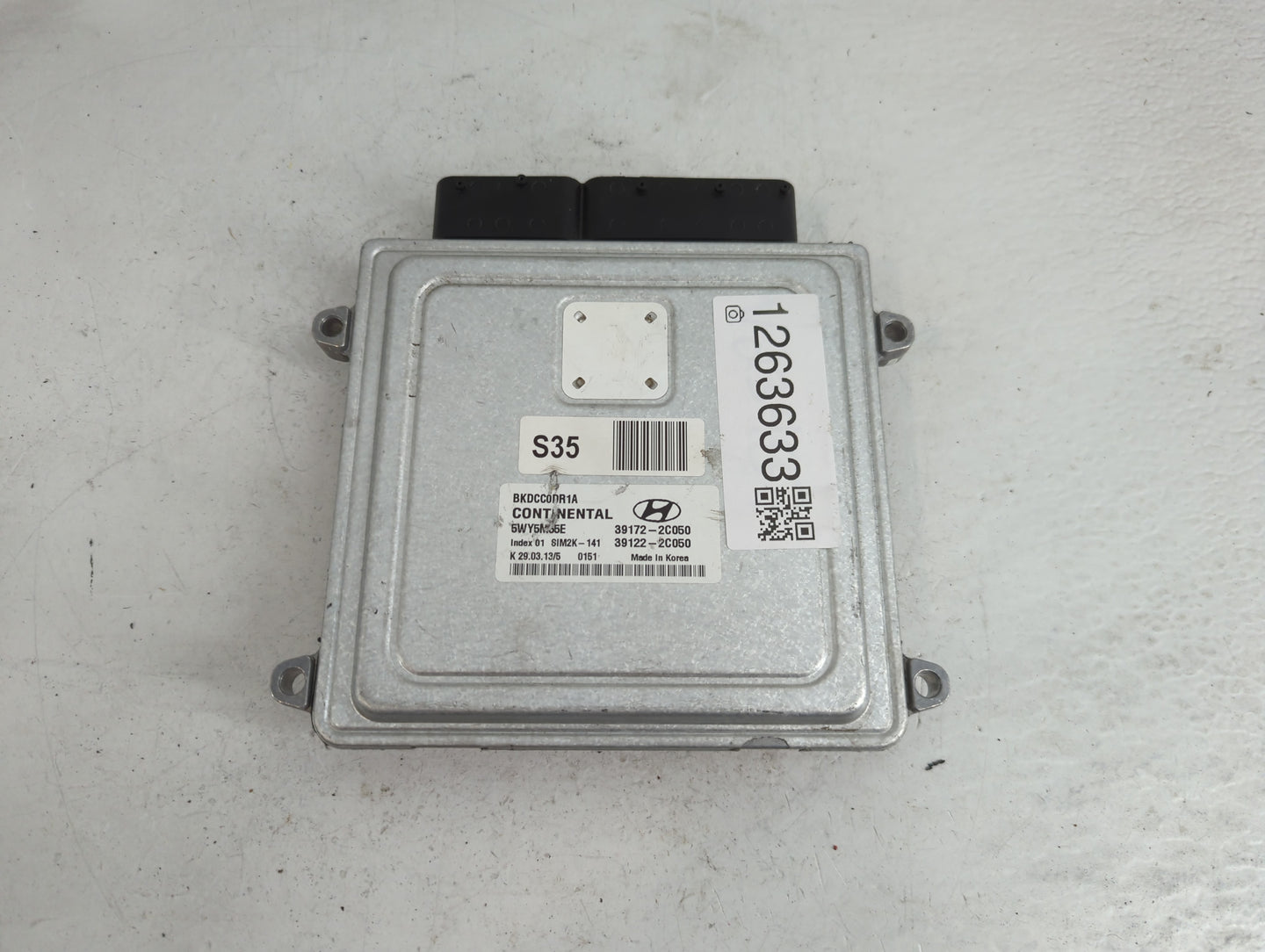 2013-2014 Hyundai Genesis PCM Engine Control Computer ECU ECM PCU OEM P/N:39122-2C050 39172-2C050 Fits Fits 2013 2014 OEM Us