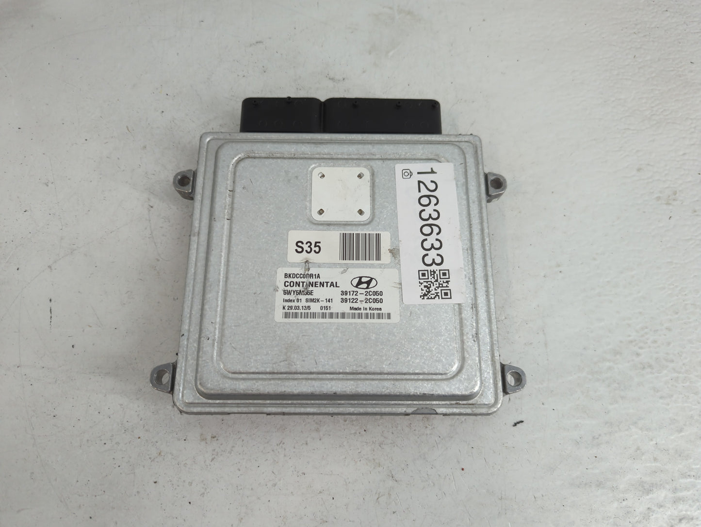 2013-2014 Hyundai Genesis PCM Engine Control Computer ECU ECM PCU OEM P/N:39122-2C050 39172-2C050 Fits Fits 2013 2014 OEM Us
