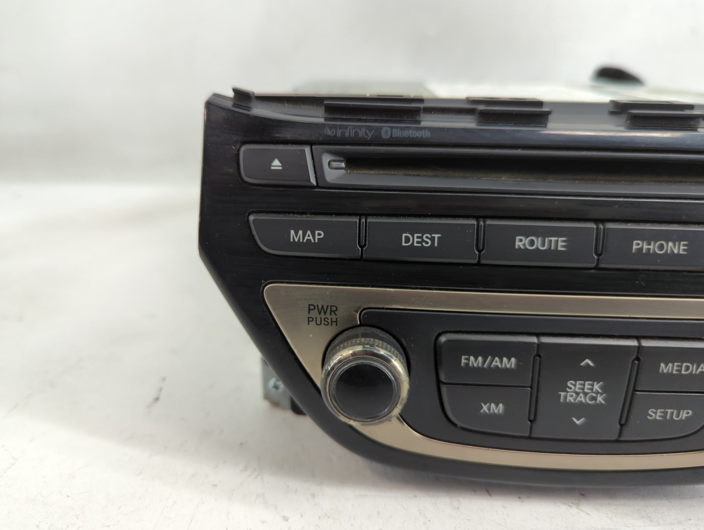 2013 Hyundai Genesis Radio AM FM Cd Player Receiver Replacement P/N:96560-2M770YHG Fits OEM Used Auto Parts - Oemusedautopar