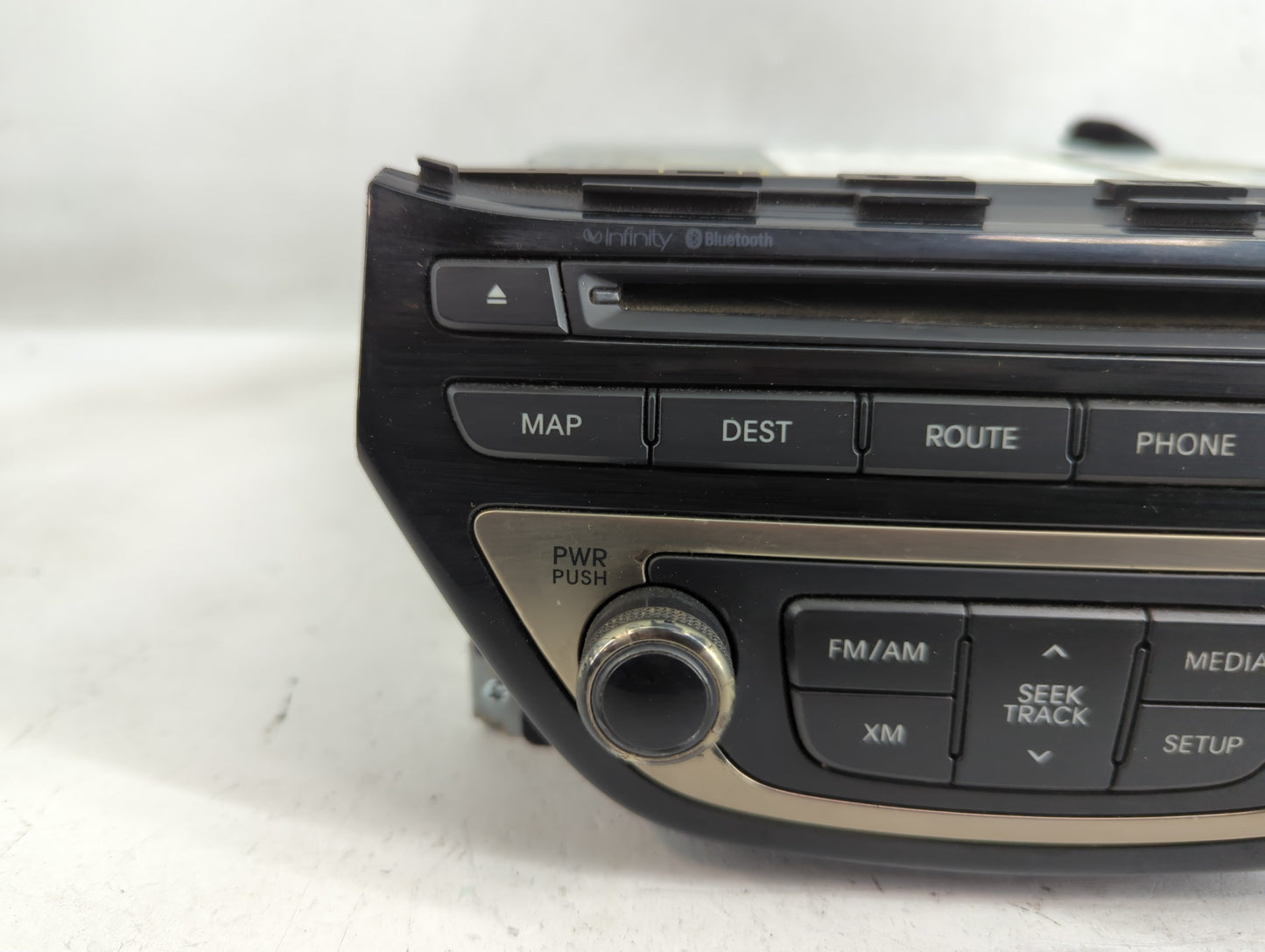 2013 Hyundai Genesis Radio AM FM Cd Player Receiver Replacement P/N:96560-2M770YHG Fits OEM Used Auto Parts - Oemusedautopar