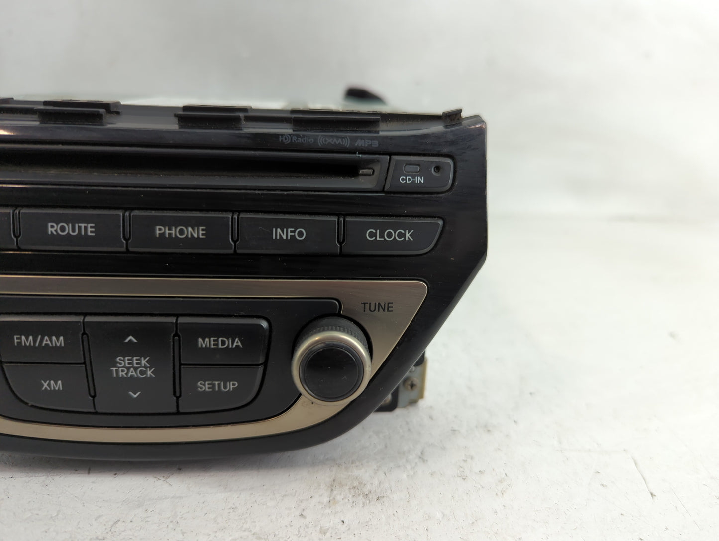 2013 Hyundai Genesis Radio AM FM Cd Player Receiver Replacement P/N:96560-2M770YHG Fits OEM Used Auto Parts - Oemusedautopar