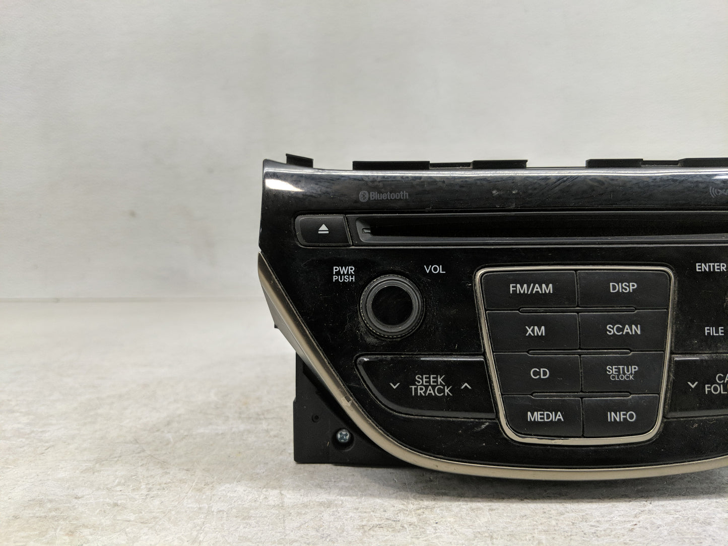2013-2015 Hyundai Genesis Radio AM FM Cd Player Receiver Replacement P/N:96180-2M117YHG Fits Fits 2013 2014 2015 OEM Used Au