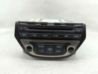 compare product 2013-2015 Hyundai Genesis Radio AM FM Cd Player Receiver Replacement P/N:96560-2M770YHG Fits Fits 2013 2014 2015 OEM Used Auto Parts