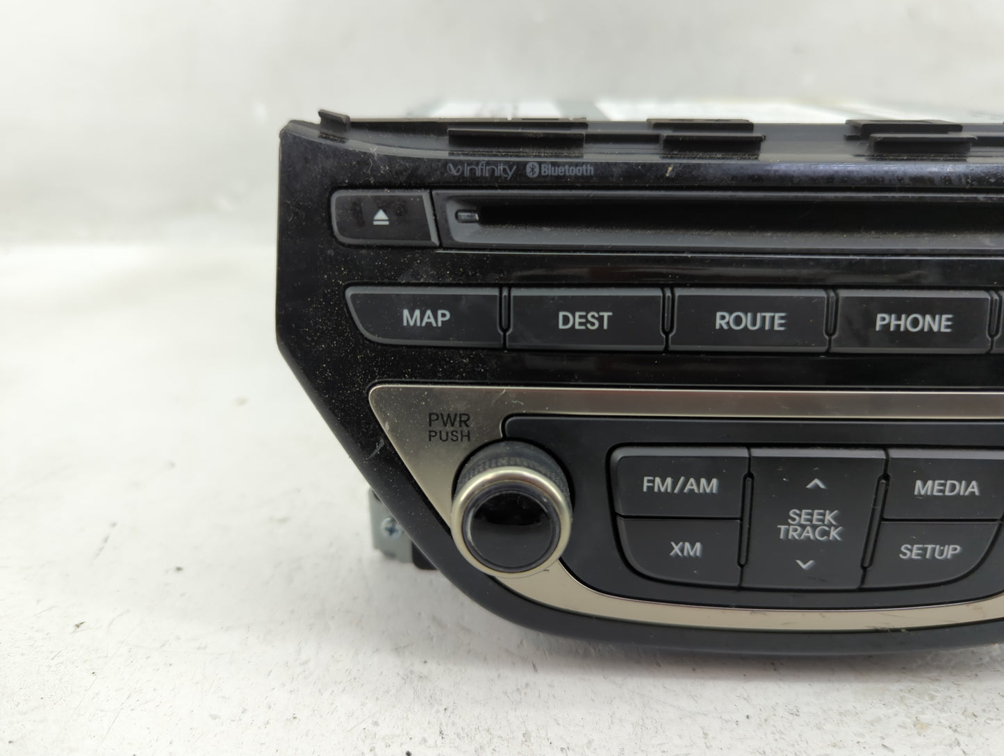 2013-2015 Hyundai Genesis Radio AM FM Cd Player Receiver Replacement P/N:96560-2M770YHG Fits Fits 2013 2014 2015 OEM Used Au