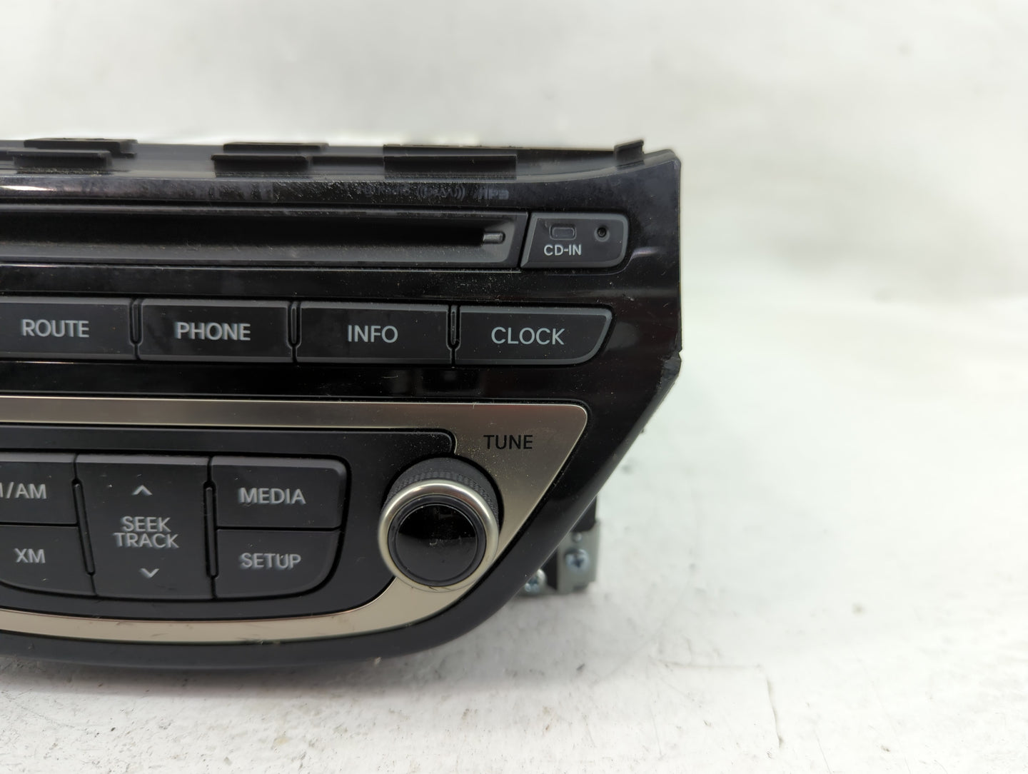 2013-2015 Hyundai Genesis Radio AM FM Cd Player Receiver Replacement P/N:96560-2M770YHG Fits Fits 2013 2014 2015 OEM Used Au