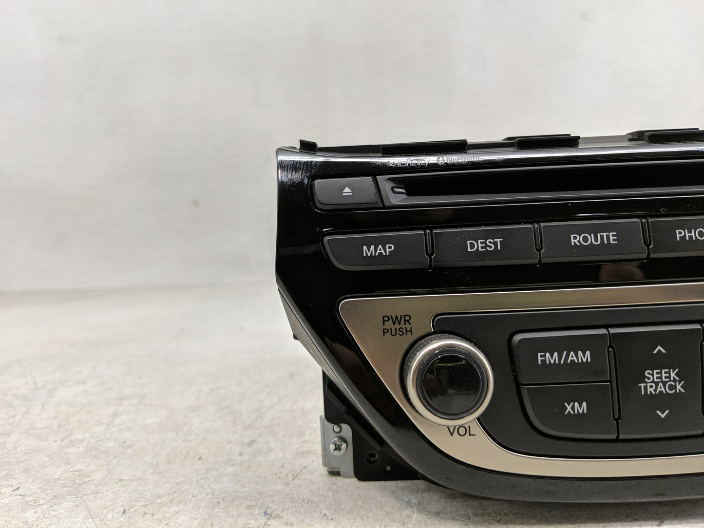 2013-2015 Hyundai Genesis Radio AM FM Cd Player Receiver Replacement P/N:96560-2M770YHG Fits Fits 2013 2014 2015 OEM Used Au