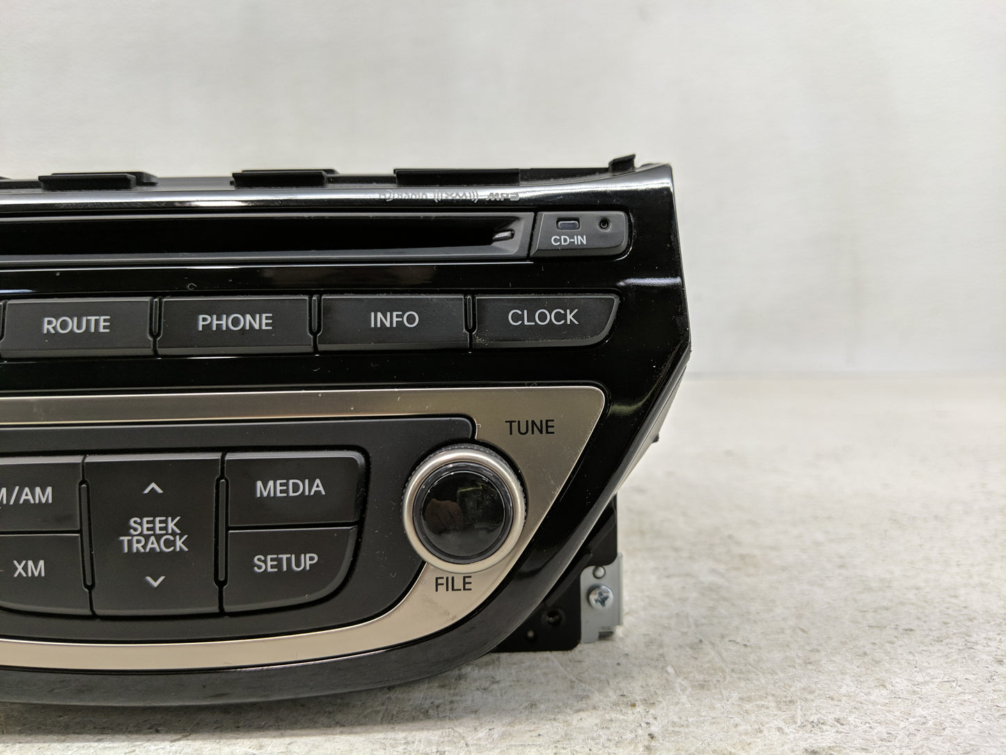 2013-2015 Hyundai Genesis Radio AM FM Cd Player Receiver Replacement P/N:96560-2M770YHG Fits Fits 2013 2014 2015 OEM Used Au
