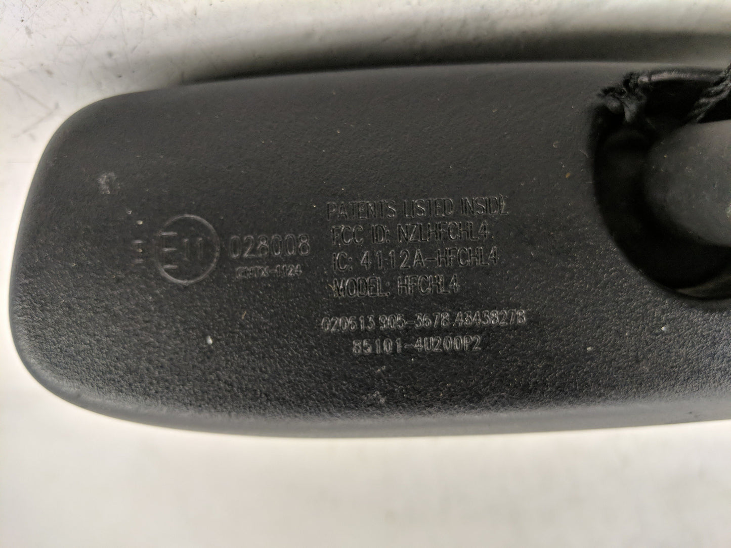 2013-2016 Hyundai Genesis Interior Rear View Mirror Replacement OEM P/N:4112A-HFCHL4 Fits OEM Used Auto Parts - Oemusedautop