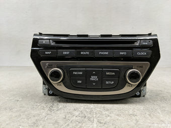 compare product 2013-2015 Hyundai Genesis Radio AM FM Cd Player Receiver Replacement P/N:96560-2M760YHG Fits Fits 2013 2014 2015 OEM Used Auto Parts