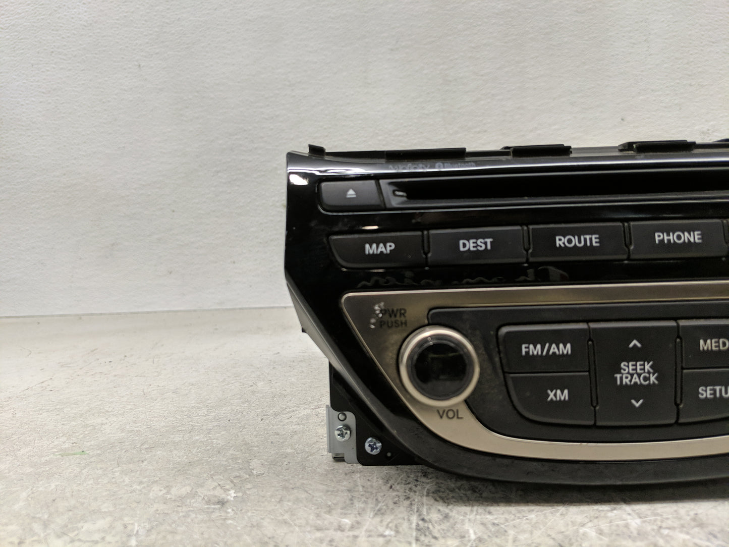 2013-2015 Hyundai Genesis Radio AM FM Cd Player Receiver Replacement P/N:96560-2M760YHG Fits Fits 2013 2014 2015 OEM Used Au