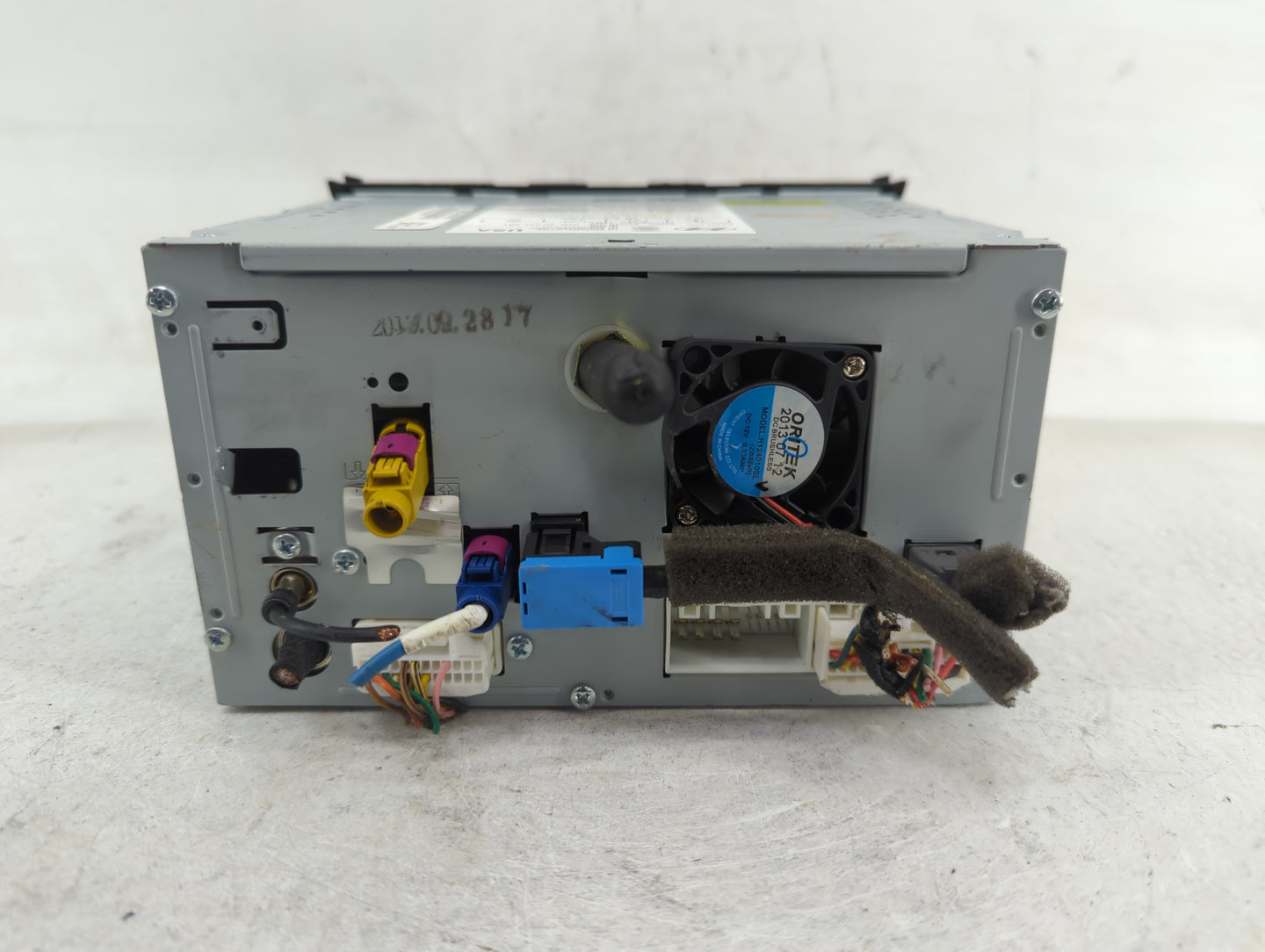 2013-2015 Hyundai Genesis Radio AM FM Cd Player Receiver Replacement P/N:96560-2M770YHG Fits Fits 2013 2014 2015 OEM Used Au