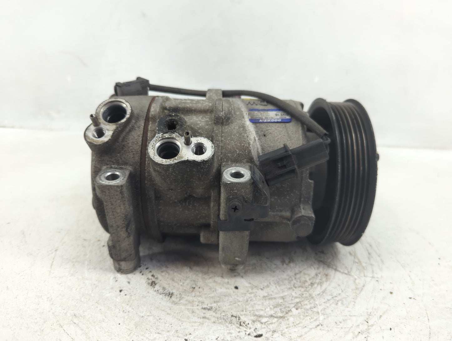 2013-2014 Hyundai Genesis Air Conditioning A/c Ac Compressor Oem - Oemusedautoparts1.com