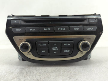 2013-2015 Hyundai Genesis Radio AM FM Cd Player Receiver Replacement P/N:96560-2M770YHG Fits Fits 2013 2014 2015 OEM Used Au
