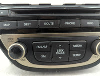 2013-2015 Hyundai Genesis Radio AM FM Cd Player Receiver Replacement P/N:96560-2M770YHG Fits Fits 2013 2014 2015 OEM Used Au