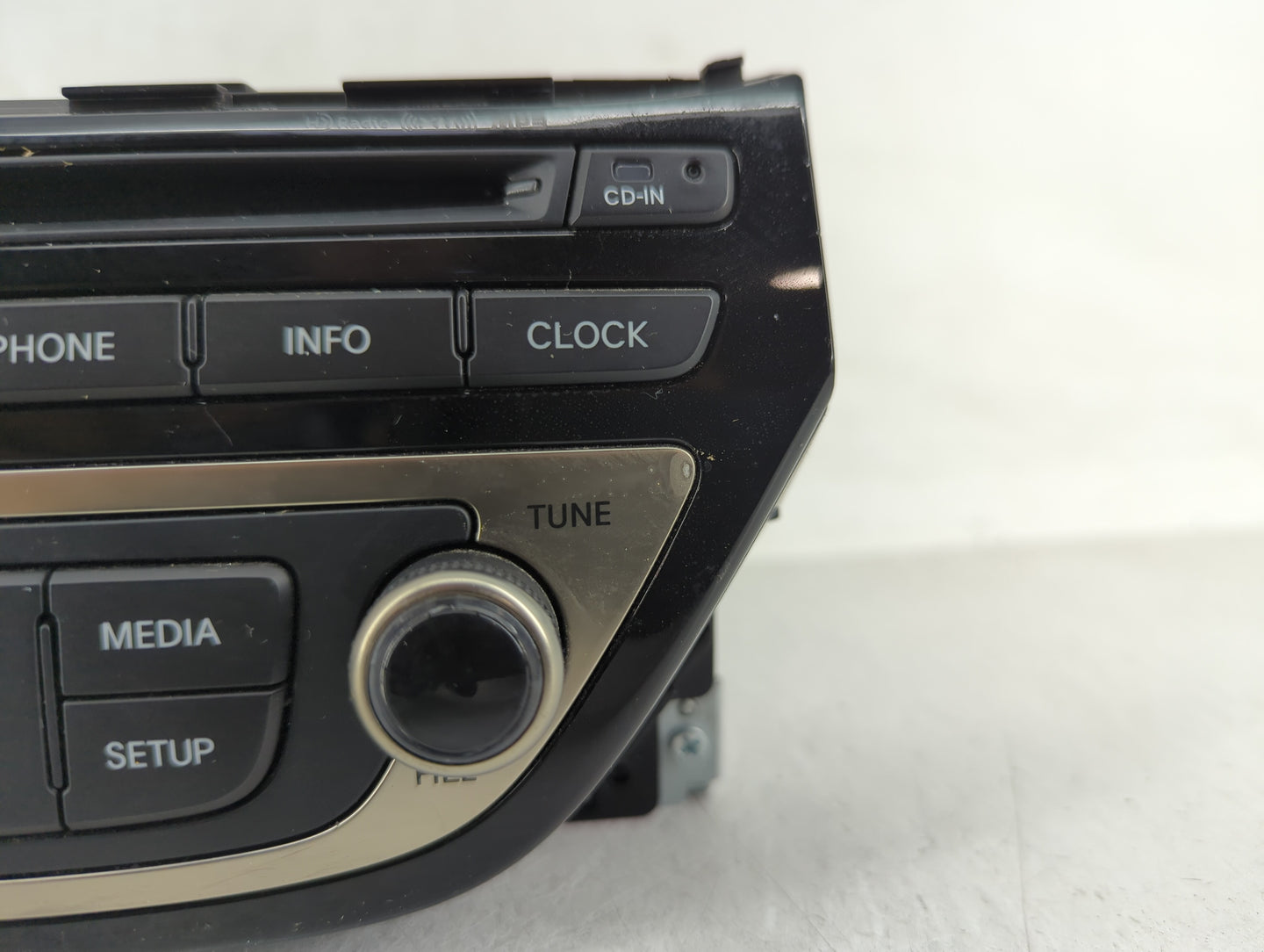 2013-2015 Hyundai Genesis Radio AM FM Cd Player Receiver Replacement P/N:96560-2M770YHG Fits Fits 2013 2014 2015 OEM Used Au