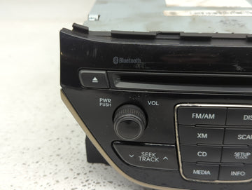 2013 Hyundai Genesis Radio AM FM Cd Player Receiver Replacement P/N:96180-2M117YHG Fits OEM Used Auto Parts