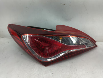 2013-2016 Hyundai Genesis Tail Light Assembly Driver Left OEM Fits Fits 2013 2014 2015 2016 OEM Used Auto Parts - Oemusedaut