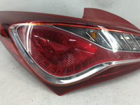 2013-2016 Hyundai Genesis Tail Light Assembly Driver Left OEM Fits Fits 2013 2014 2015 2016 OEM Used Auto Parts - Oemusedaut