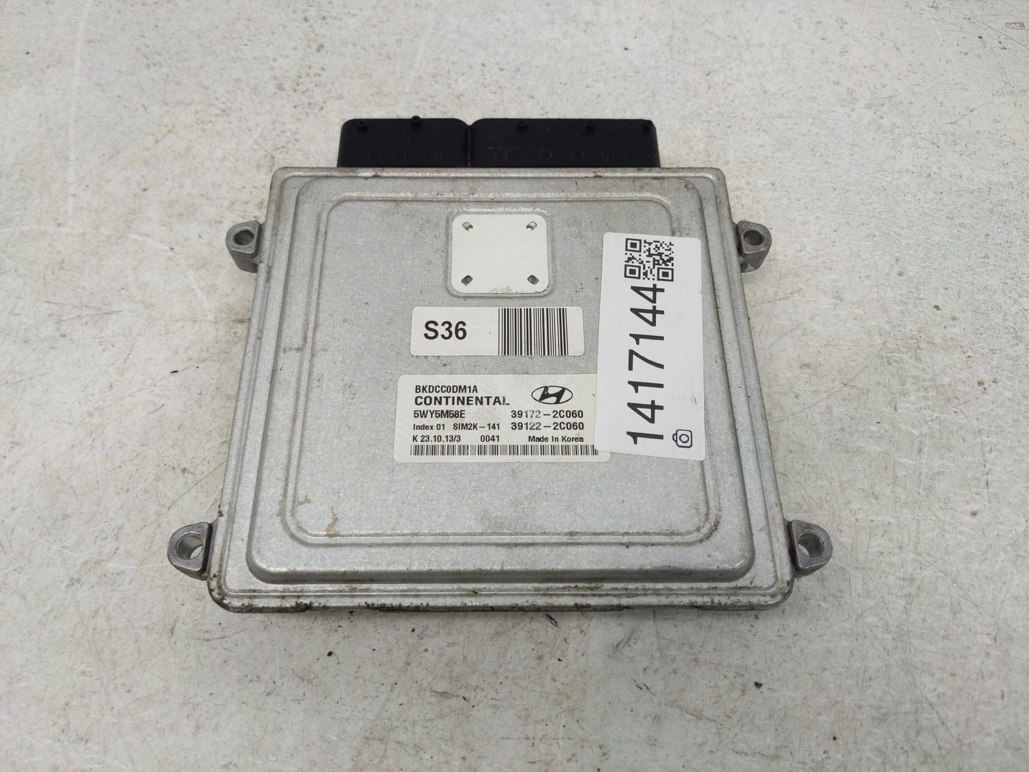 2013-2014 Hyundai Genesis PCM Engine Control Computer ECU ECM PCU OEM P/N:5WY5M58E 39122-2C060, 39172-2C060 Fits Fits 2013 2