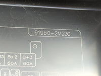 2013-2014 Hyundai Genesis Fusebox Fuse Box Panel Relay Module P/N:91950-2M230 Fits Fits 2013 2014 OEM Used Auto Parts - Oemu