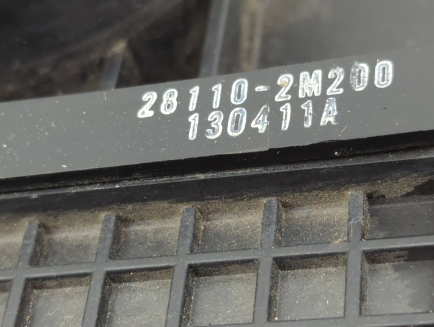 2013-2014 Hyundai Genesis Air Cleaner Intake-duct Hose Tube - Oemusedautoparts1.com