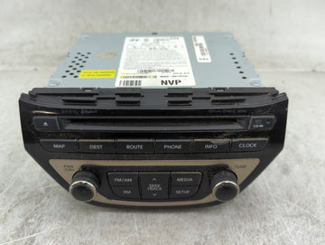 2013 Hyundai Genesis Radio AM FM Cd Player Receiver Replacement P/N:96560-2M770YHG AN242DKAN Fits OEM Used Auto Parts - Oemu