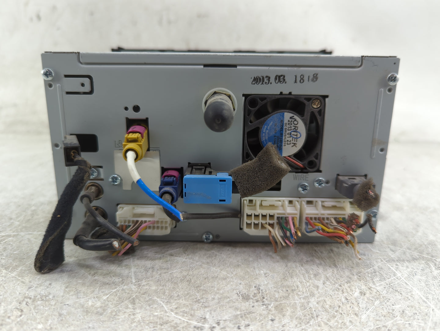 2013 Hyundai Genesis Radio AM FM Cd Player Receiver Replacement P/N:96560-2M770YHG AN242DKAN Fits OEM Used Auto Parts - Oemu