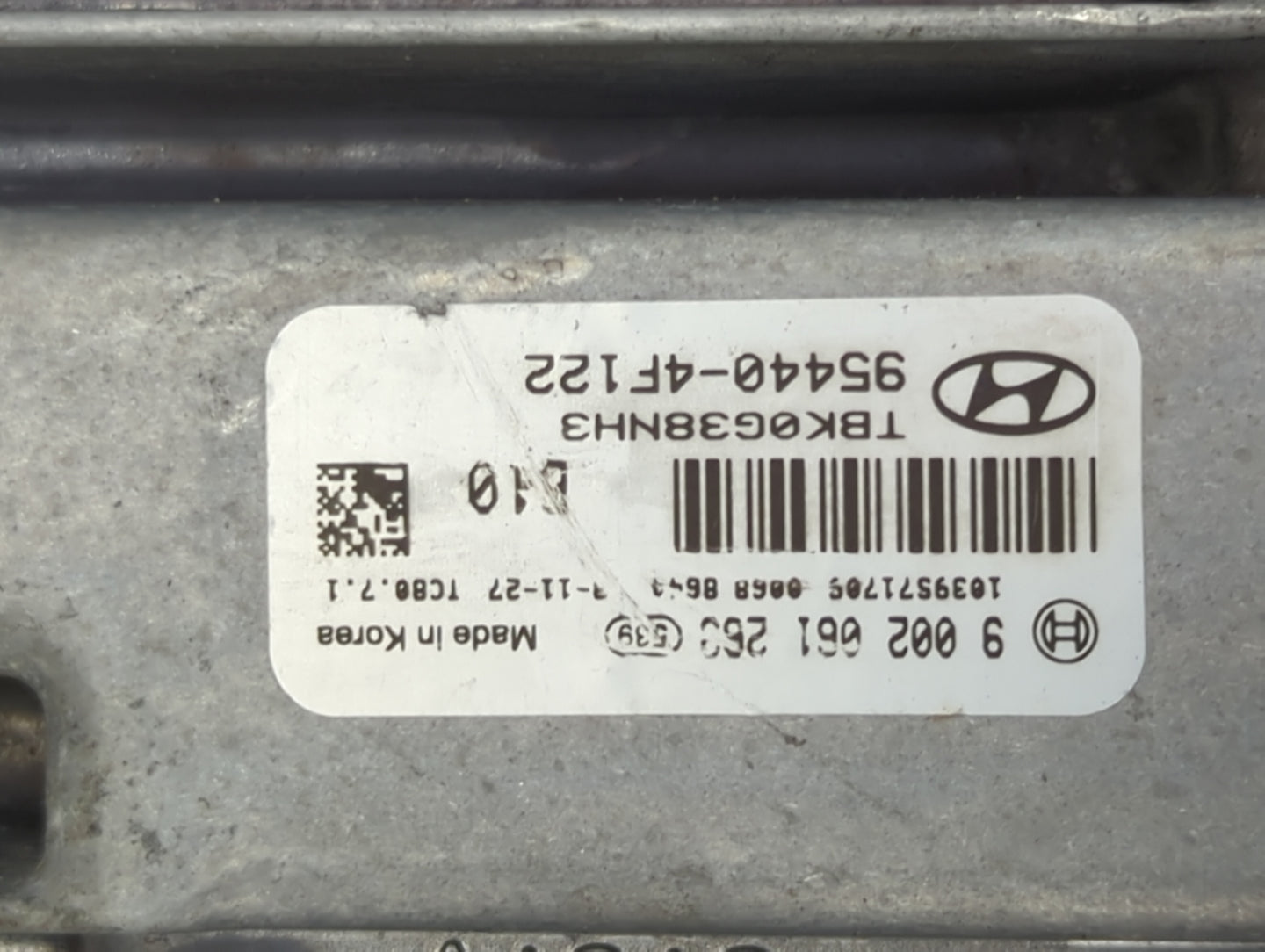 2013-2016 Hyundai Genesis PCM Engine Control Computer ECU ECM PCU OEM Fits Fits 2013 2014 2015 2016 OEM Used Auto Parts - Oe