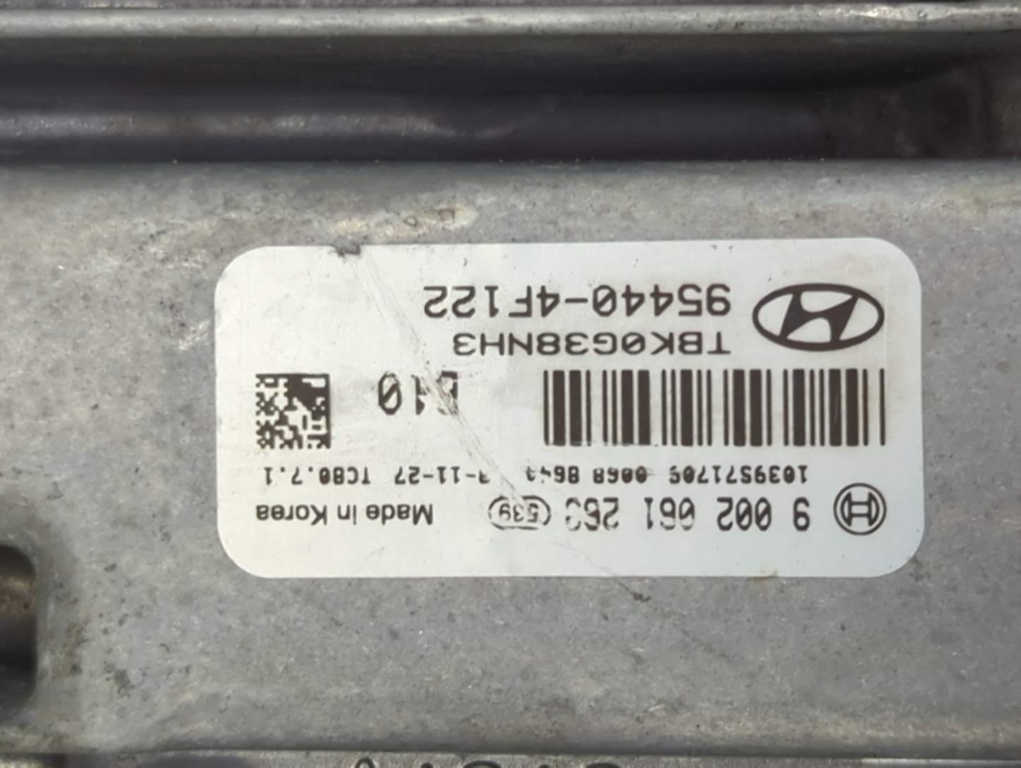 2013-2016 Hyundai Genesis PCM Engine Control Computer ECU ECM PCU OEM Fits Fits 2013 2014 2015 2016 OEM Used Auto Parts - Oe