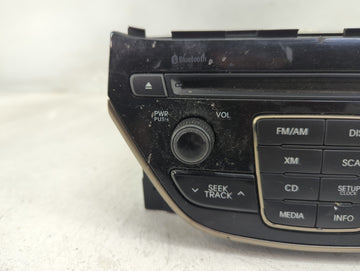 2013 Hyundai Genesis Radio AM FM Cd Player Receiver Replacement P/N:961802M117YHG AC1B0DKAN, TQ8-AC1B0DKAN Fits OEM Used Auto Parts