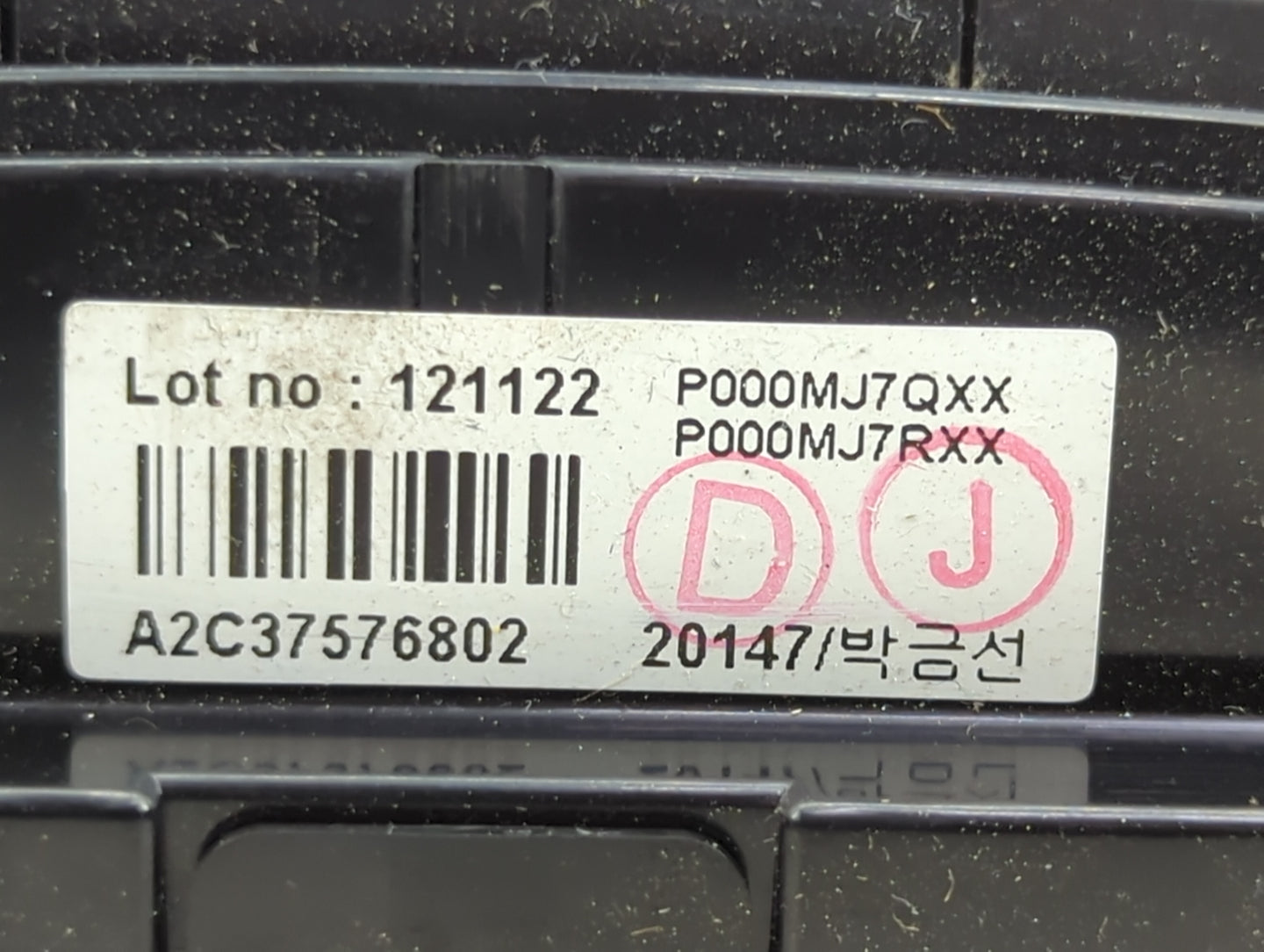 2013-2015 Hyundai Genesis Climate Control Module Temperature AC/Heater Replacement P/N:97250-2MFN0 A2C37576802 Fits OEM Used