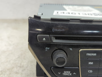 2013 Hyundai Genesis Radio AM FM Cd Player Receiver Replacement P/N:961802M117YHG AC1B0DKAN, TQ8-AC1B0DKAN Fits OEM Used Auto Parts