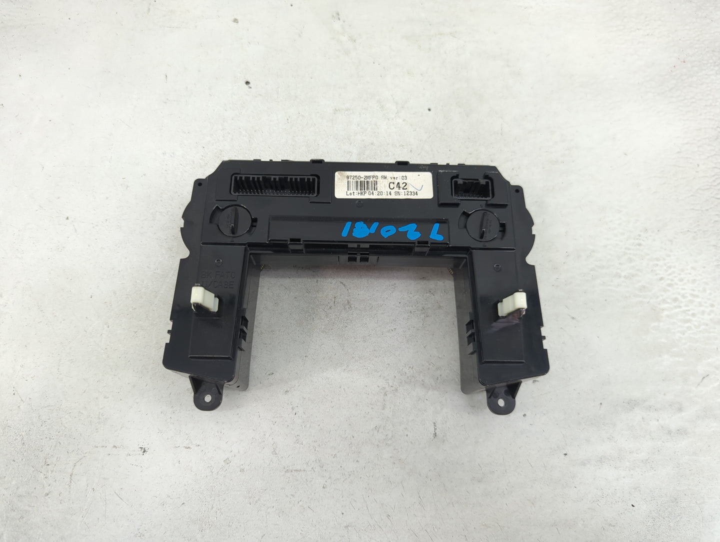 2013-2016 Hyundai Genesis Climate Control Module Temperature AC/Heater Replacement P/N:97250-2MFP0 Fits Fits 2013 2014 2015 