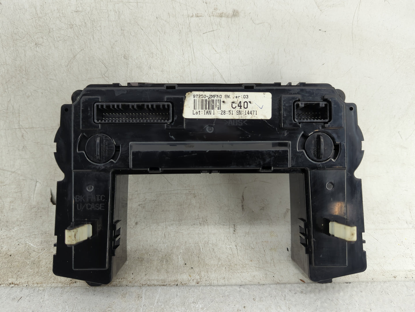 2013-2015 Hyundai Genesis Climate Control Module Temperature AC/Heater Replacement P/N:97250-2MFN0 Fits Fits 2013 2014 2015 