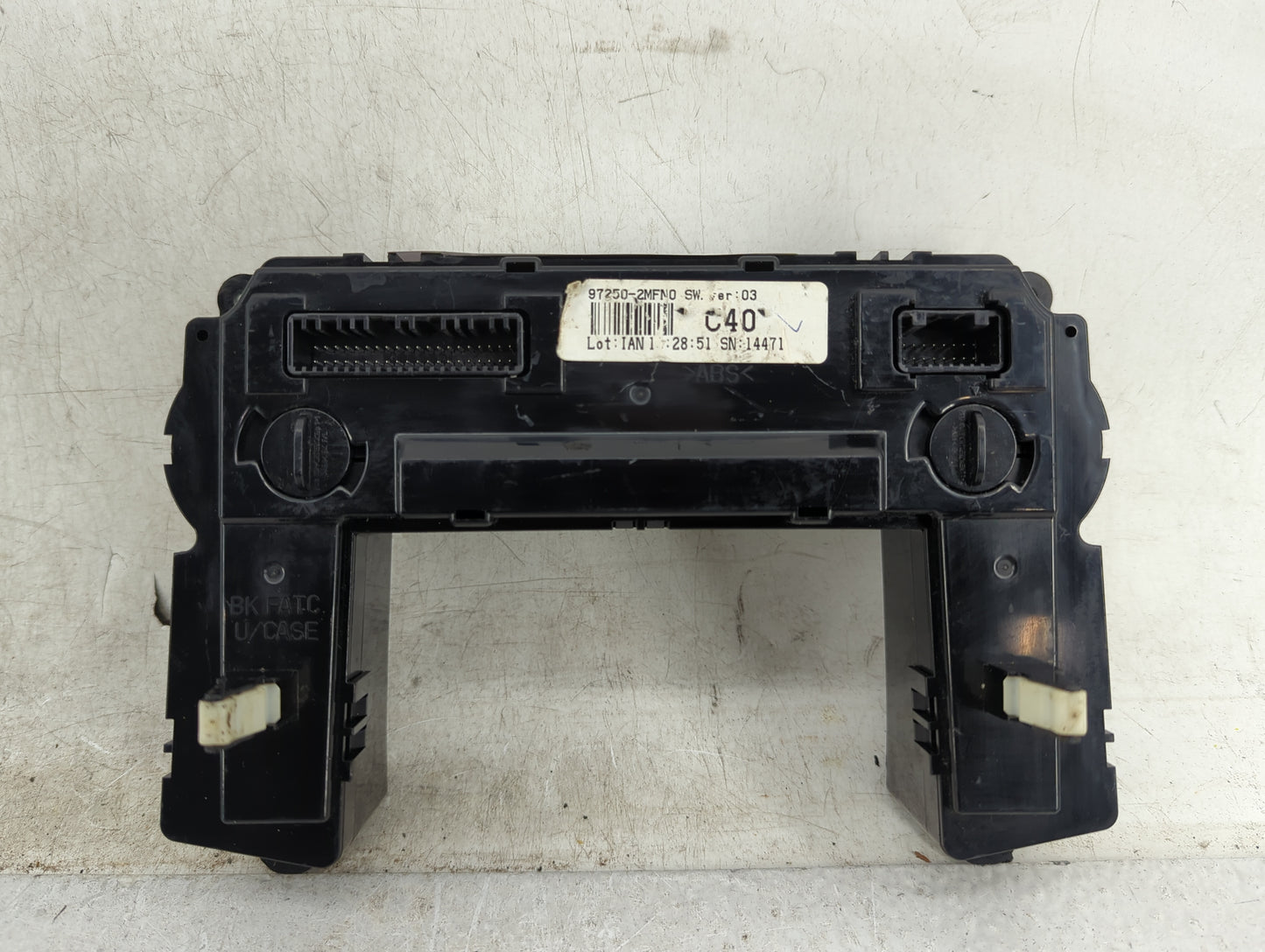2013-2015 Hyundai Genesis Climate Control Module Temperature AC/Heater Replacement P/N:97250-2MFN0 Fits Fits 2013 2014 2015 