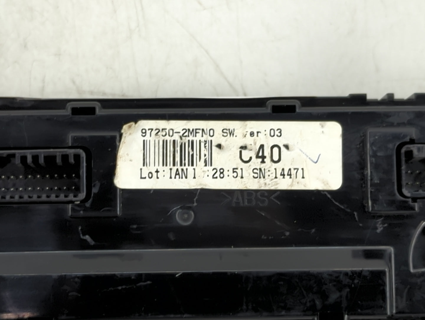 2013-2015 Hyundai Genesis Climate Control Module Temperature AC/Heater Replacement P/N:97250-2MFN0 Fits Fits 2013 2014 2015 
