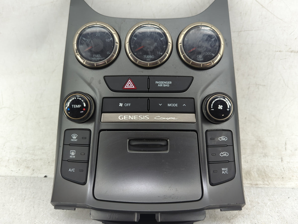 2013-2016 Hyundai Genesis Climate Control Module Temperature AC/Heater Replacement Fits Fits 2013 2014 2015 2016 OEM Used Au