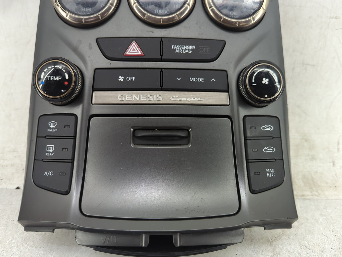 2013-2016 Hyundai Genesis Climate Control Module Temperature AC/Heater Replacement Fits Fits 2013 2014 2015 2016 OEM Used Au