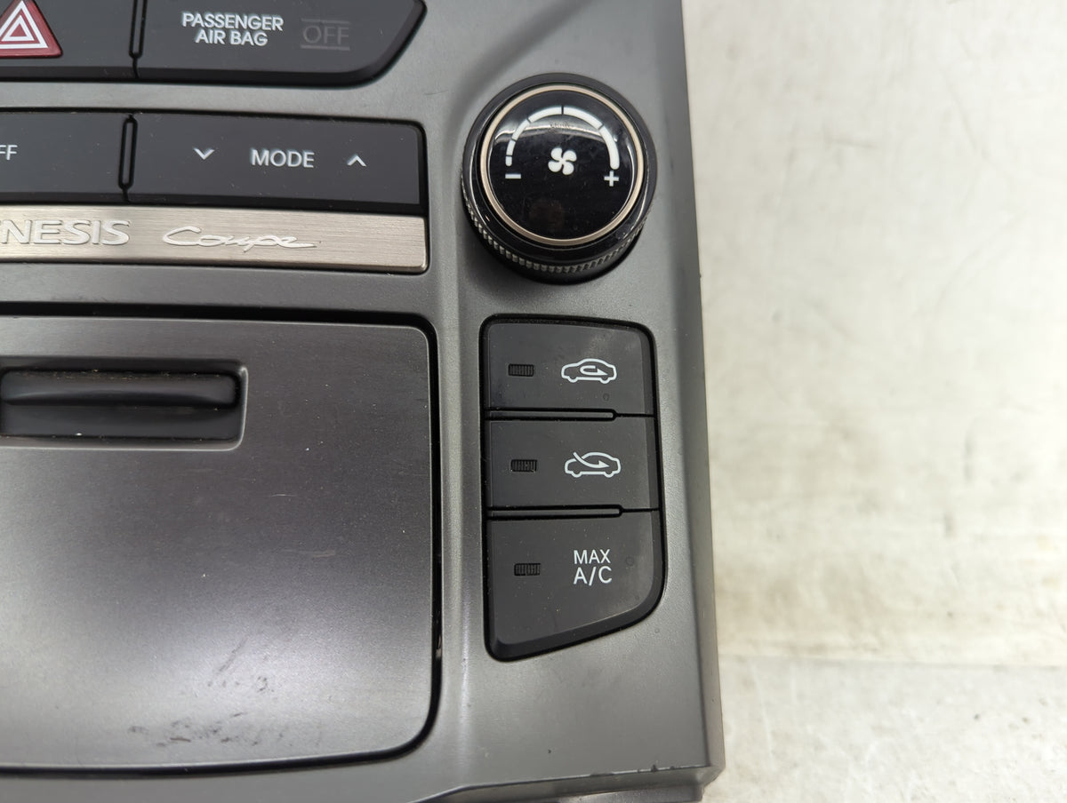 2013-2016 Hyundai Genesis Climate Control Module Temperature AC/Heater Replacement Fits Fits 2013 2014 2015 2016 OEM Used Au