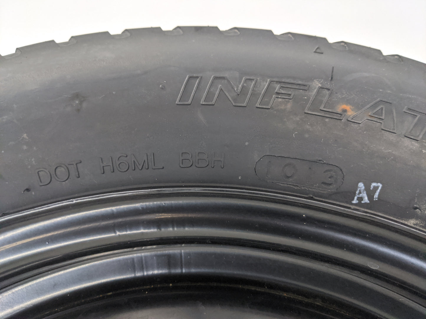 2009-2016 Hyundai Genesis Spare Donut Tire Wheel Rim Oem - Oemusedautoparts1.com